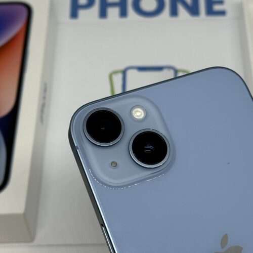 iPhone 14 256GB bauw /krasvrij glas /88% batt /garantie