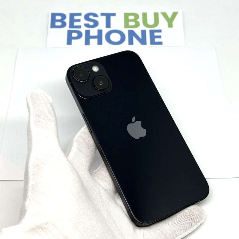 IMG_5753 iPhone 14 128GB zwart /krasvrij scherm /89% batt /garantie