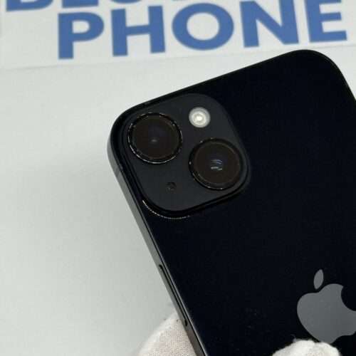 iPhone 14 128GB zwart /krasvrij scherm /89% batt /garantie