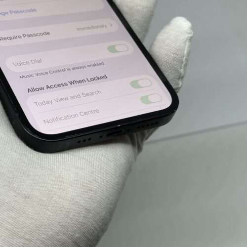 iPhone 14 128GB zwart /krasvrij scherm /89% batt /garantie