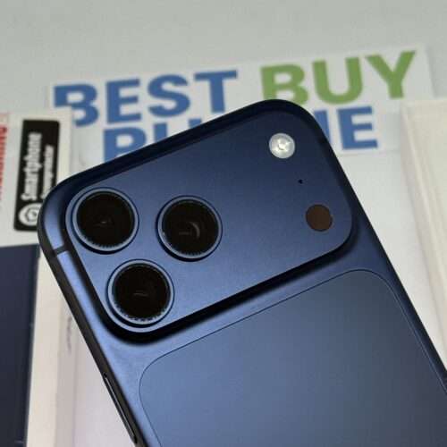 iPhone 17 Pro Max 256GB blauw /krasvrij /100% batt /garantie