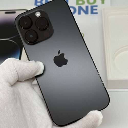 IMG_5842 iPhone 14 Pro 256GB zwart /krasvrij glas /92% batt /garantie