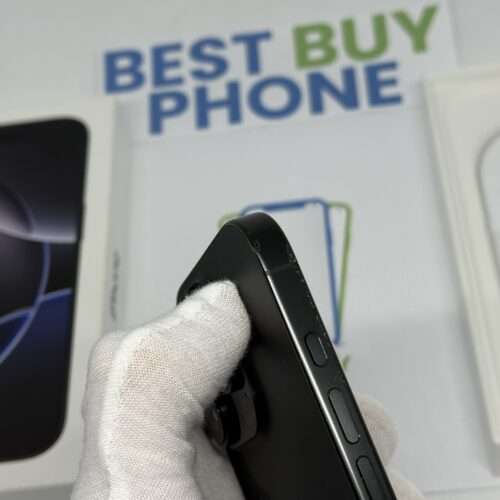 iPhone 16 Pro 128GB zwart /100% batt /krasvrij scherm /garantie