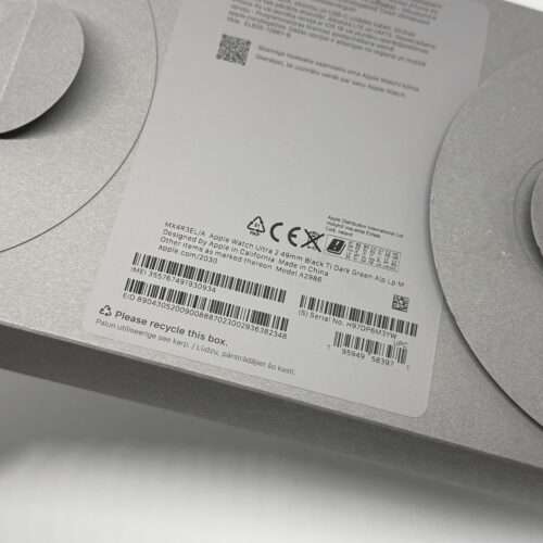 IMG_5885 Apple Watch Ultra 2 zwart /groene Alpine Loop /100% batt /garantie