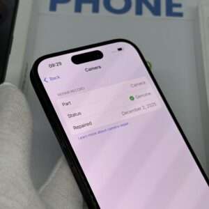iPhone 15 pro 128GB zwart /krasvrij /100% batt /garantie
