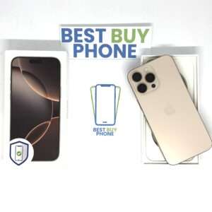 iPhone 16 Pro Max 512GB goud /krasvrij glas /98% batt /garantie