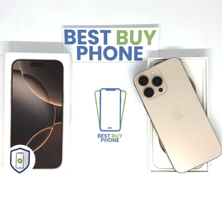 iPhone 16 Pro Max 512GB goud /krasvrij glas /98% batt /garantie