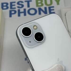 iPhone 15 256GB blauw /100% batt /krasvrij /garantie