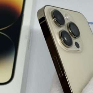 iPhone 14 Pro 128GB goud /krasvrij glas /85% batt /garantie
