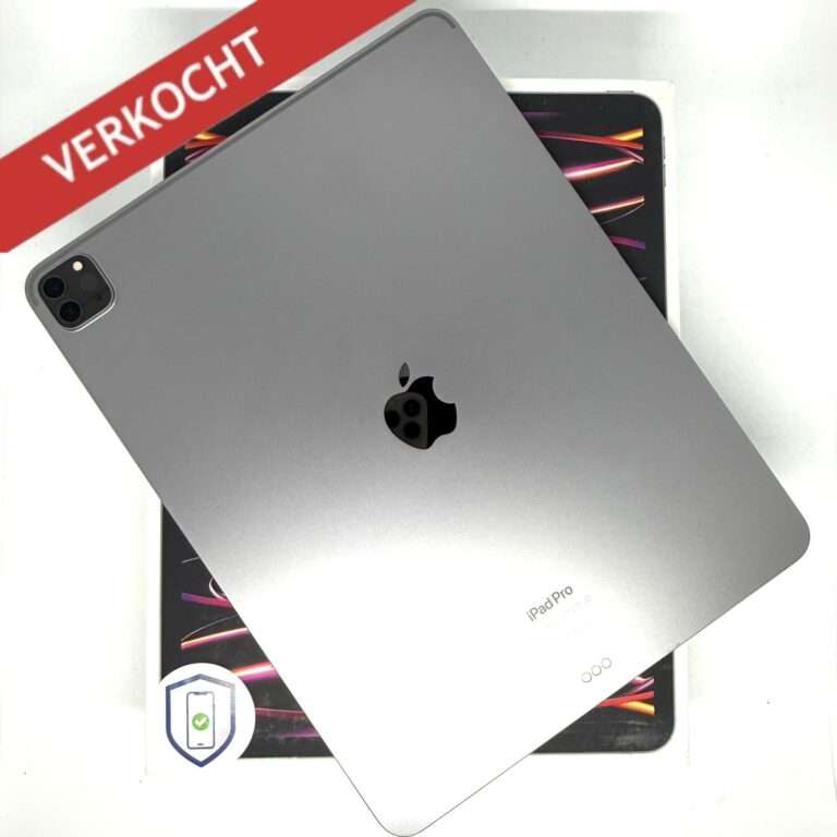 iPad Pro 6e 12,9 inch M2 128GB grijs /krasvrij /98% batt /garantie
