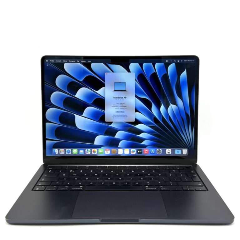 MacBook Air M3 512GB blauw /16GB ram /krasvrij /95% batt /garantie