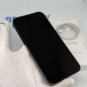 iPhone 15 Pro Max 256GB zwart /kras vrij /90% batt /garantie