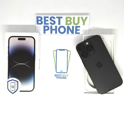 iPhone 14 Pro 128GB zwart /zeer net /85% batt /garantie