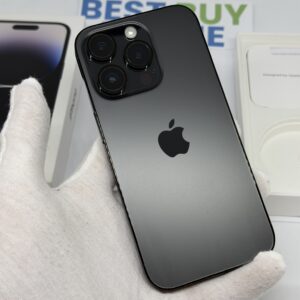 iPhone 14 Pro 128GB zwart /zeer net /85% batt /garantie