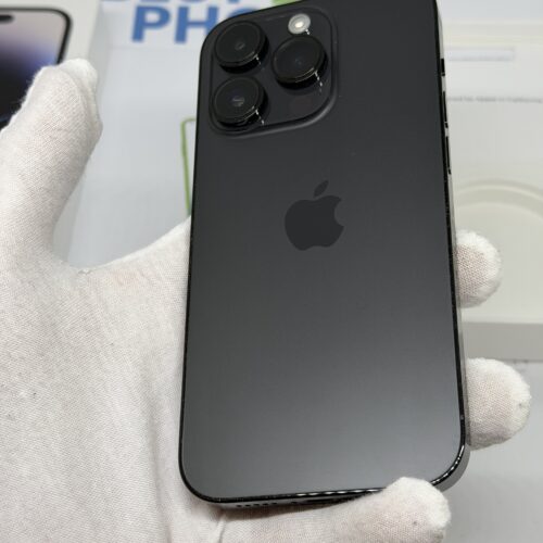iPhone 14 Pro 128GB zwart /zeer net /85% batt /garantie