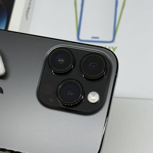 iPhone 14 Pro 128GB zwart /zeer net /85% batt /garantie