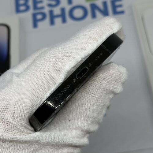 iPhone 14 Pro 128GB zwart /zeer net /85% batt /garantie