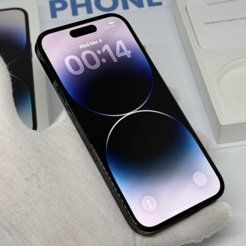 iPhone 14 Pro 128GB zwart /zeer net /85% batt /garantie