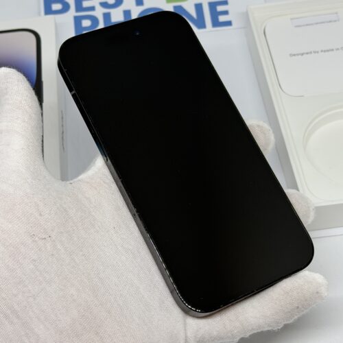 iPhone 14 Pro 128GB zwart /zeer net /85% batt /garantie