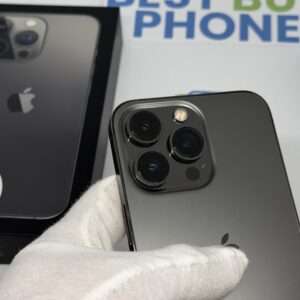 iPhone 13 Pro 128GB grijs /krasvrij /91% batt /garantie