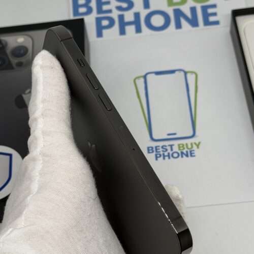 iPhone 13 Pro 128GB grijs /krasvrij /91% batt /garantie