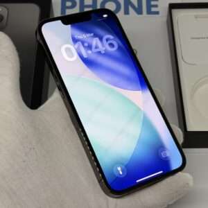 iPhone 13 Pro 128GB grijs /krasvrij /91% batt /garantie