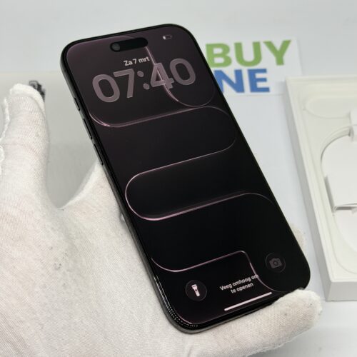 iPhone Air 256GB zwart /100% batt /krasvrij scherm /garantie