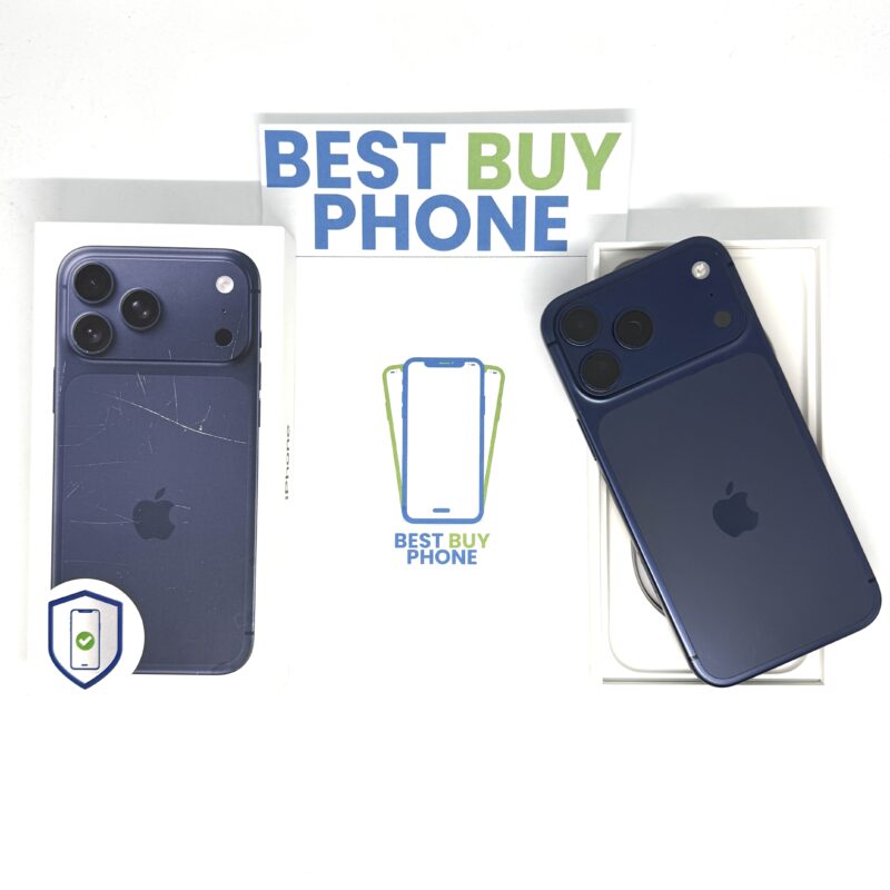 iPhone 17 Pro Max 256GB blauw /Apple care + /100% batt