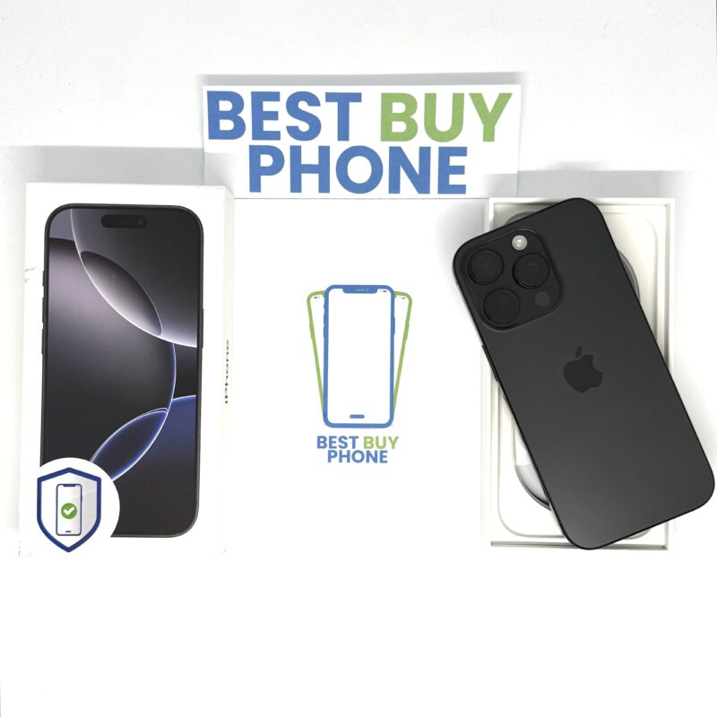 IMG_0741 iPhone 16 Pro 256GB zwart /krasvrij /98% batt /garantie