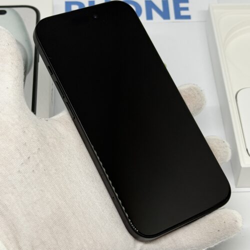 iPhone 15 128GB zwart /krasvrij /86% batt /garantie