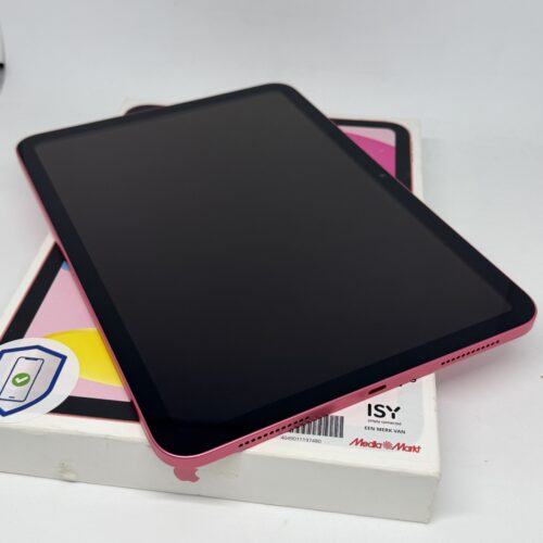 iPad 11e 256GB roze /100% batt /krasvrij /garantie