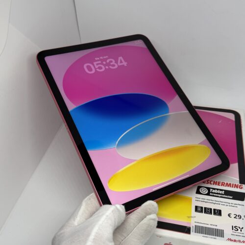 iPad 11e 256GB roze /100% batt /krasvrij /garantie