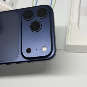 iPhone 17 Pro Max 256GB blauw /krasvrij scherm /100% batt/ garantie