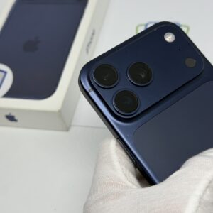 iPhone 17 Pro Max 256GB blauw /krasvrij scherm /100% batt/ garantie