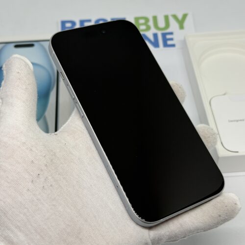 iPhone 15 256GB blauw /86% batt /krasvrij glas /garantie