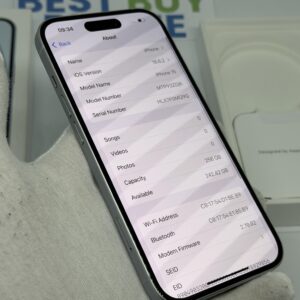 iPhone 15 256GB blauw /86% batt /krasvrij glas /garantie