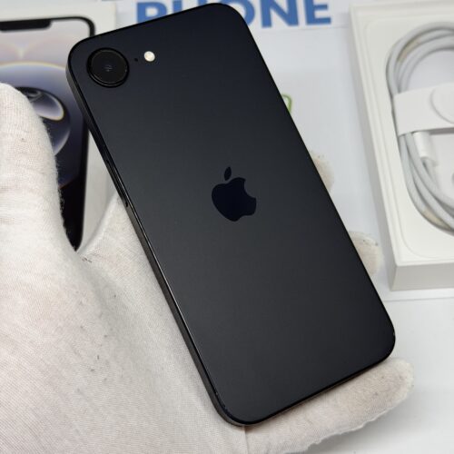 iPhone 16E 128GB zwart /100% batt /zeer net /garantie