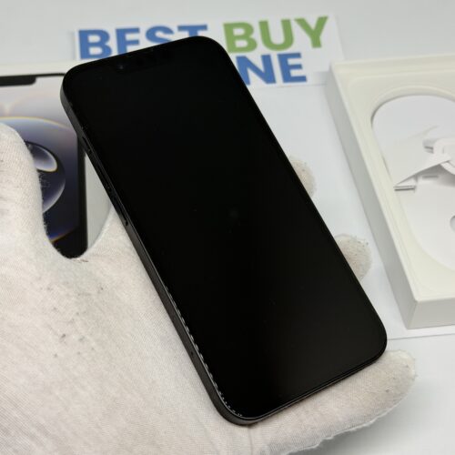 iPhone 16E 128GB zwart /krasvrij /100% batt /garantie