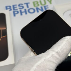 iPhone 16 Pro 128GB goud /zeer net /92% batt /garantie