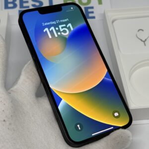iPhone 13 128GB zwart /97% batt /zeer net /garantie