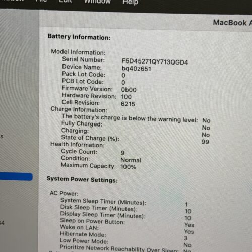 MacBook Air M3 512GB 16GB grijs /ongebruikt + 12 maanden garantie