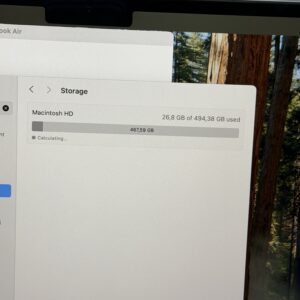 MacBook Air M3 512GB 16GB grijs /ongebruikt + 12 maanden garantie