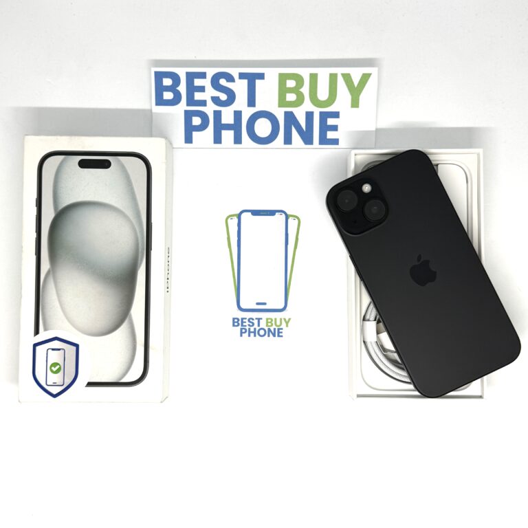 iPhone 15 128GB zwart /ongebruikt + 12 maanden garantie