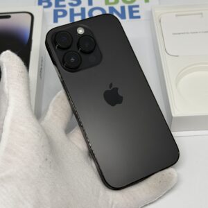 iPhone 14 Pro 256GB zwart /krasvrij scherm /86% batt /garantie