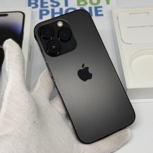 iPhone 14 Pro 256GB zwart /krasvrij scherm /86% batt /garantie