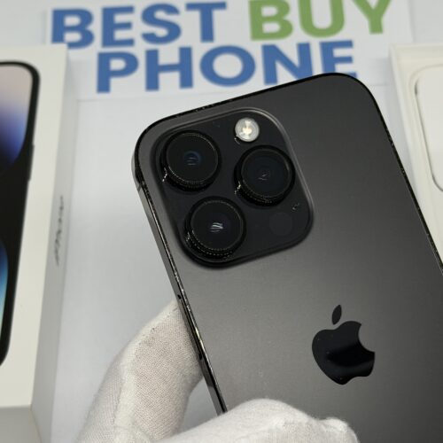 iPhone 14 Pro 256GB zwart /krasvrij scherm /86% batt /garantie