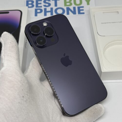 iPhone 14 Pro 256GB paars /zeer net /89% batt /garantie