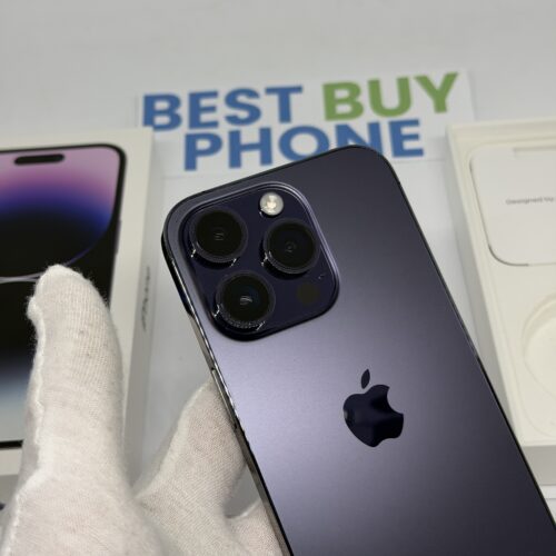 iPhone 14 Pro 256GB paars /zeer net /89% batt /garantie