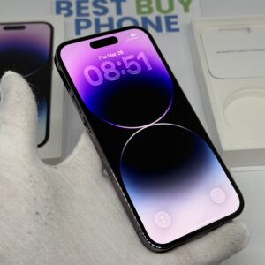 iPhone 14 Pro 256GB paars /zeer net /89% batt /garantie