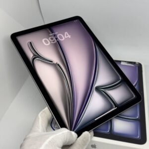 iPad Air 7e M3 128GB grijs /krasvrij /99% batt /garantie